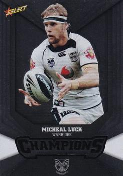 2011 NRL Champions - Silver Parallel #SP177 Micheal Luck Front